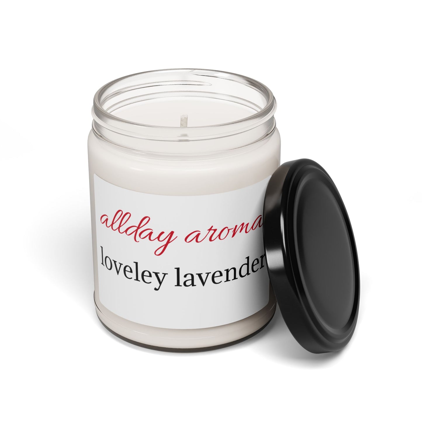 allday aroma lovely lavender scented candle