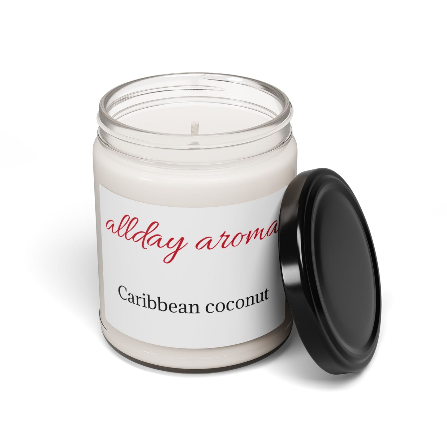 allday aroma Caribbean coconut scented candle